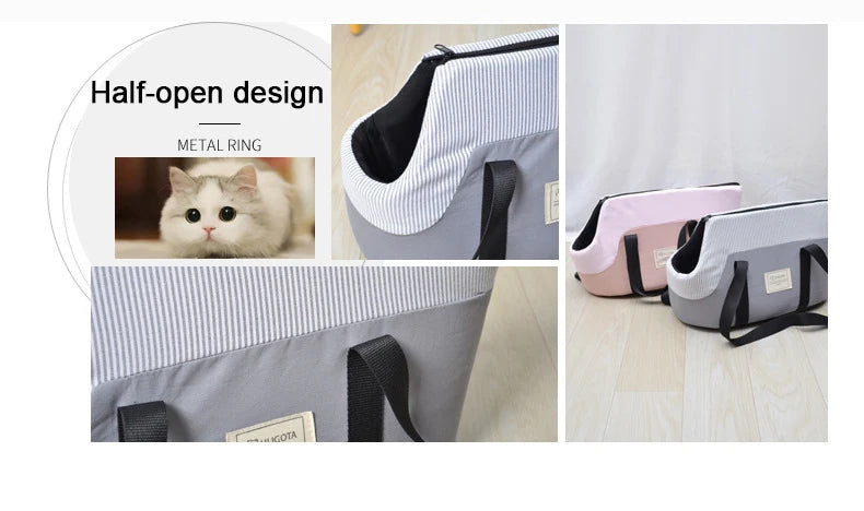 Soft Pet Carrier - Breathable, Comfortable Perfect for small dogs or cats