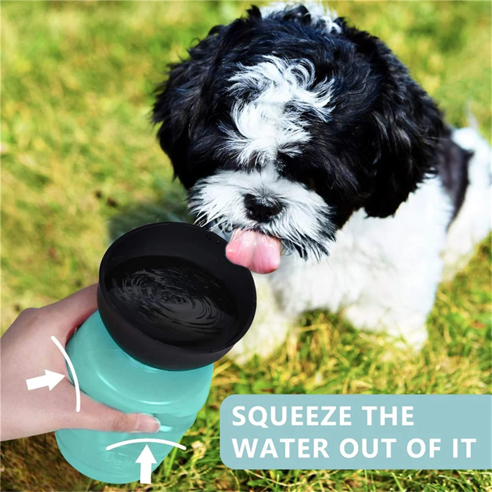 Sport Portable Dog Water Bottle Pet Puppy Cat Travel Outdoor Dogs Universal Water Bowl Drinker Drinking Water Mug Cup Dispenser