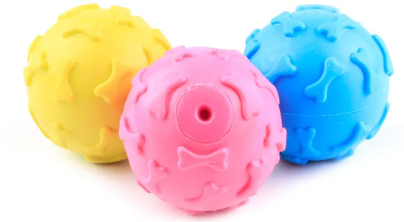 Cute Dog Toy Chew Rubber Toys for Small Dog Bite Resistant Non-toxic Pet Puppy Toys Interactive Training Pet Toys