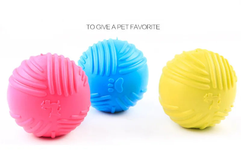 Cute Dog Toy Chew Rubber Toys for Small Dog Bite Resistant Non-toxic Pet Puppy Toys Interactive Training Pet Toys