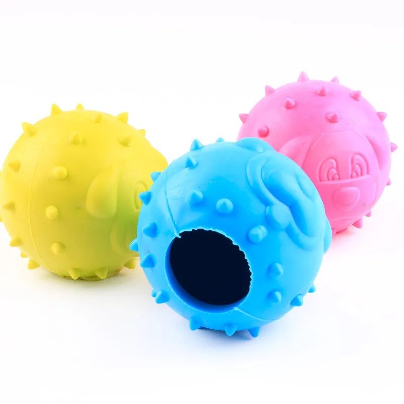 Cute Dog Toy Chew Rubber Toys for Small Dog Bite Resistant Non-toxic Pet Puppy Toys Interactive Training Pet Toys