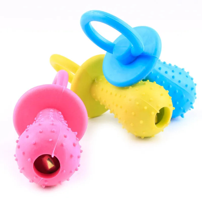 Cute Dog Toy Chew Rubber Toys for Small Dog Bite Resistant Non-toxic Pet Puppy Toys Interactive Training Pet Toys