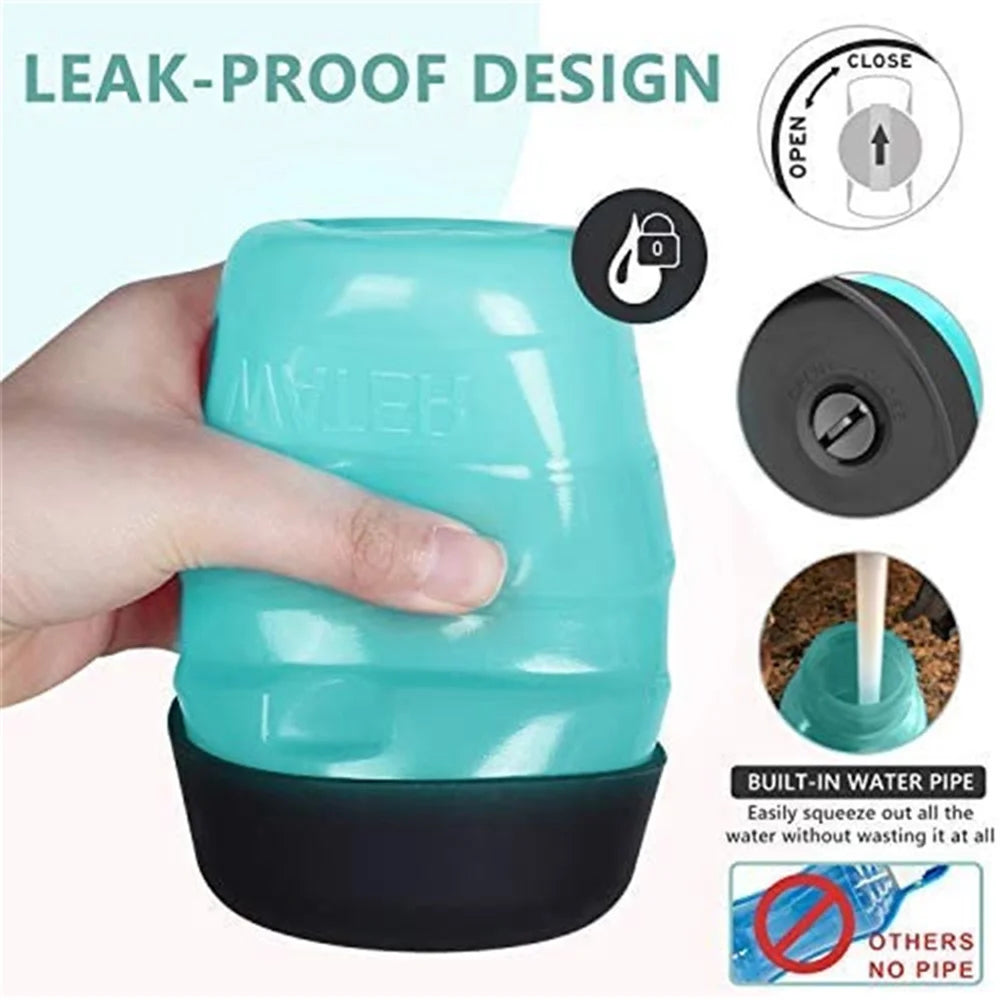 Sport Portable Dog Water Bottle Pet Puppy Cat Travel Outdoor Dogs Universal Water Bowl Drinker Drinking Water Mug Cup Dispenser