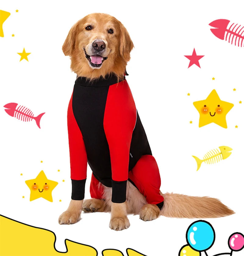 Waterproof Female Dog Clothes For Large Dogs Soft Male Dog Jumpsuits Boy Girl Pet Clothing Wholesale Dog Supplies