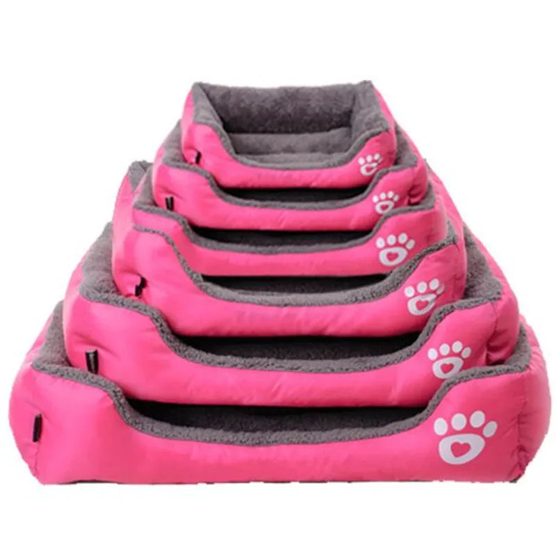 Hot 10 Colors Large Dog Bed Padded Soft Pet Nest House Warm Indoor Dogs Sleeping Kennel Cushion For Cat Puppy S/M/L/XL/XXL/XXXL