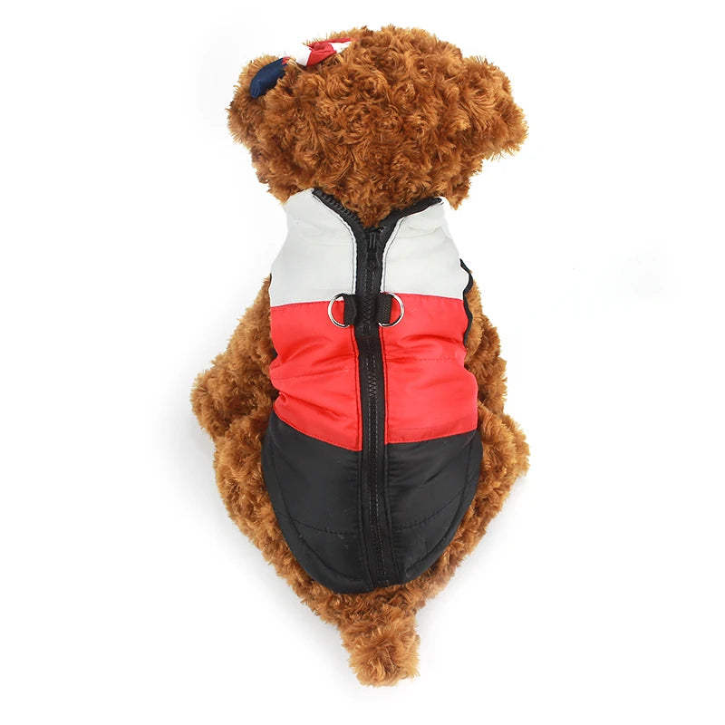 Warm Dog Clothes For Small Dog Windproof Winter Pet Dog Coat Jacket Padded Clothes Puppy Outfit Vest Yorkie Chihuahua Clothes 35