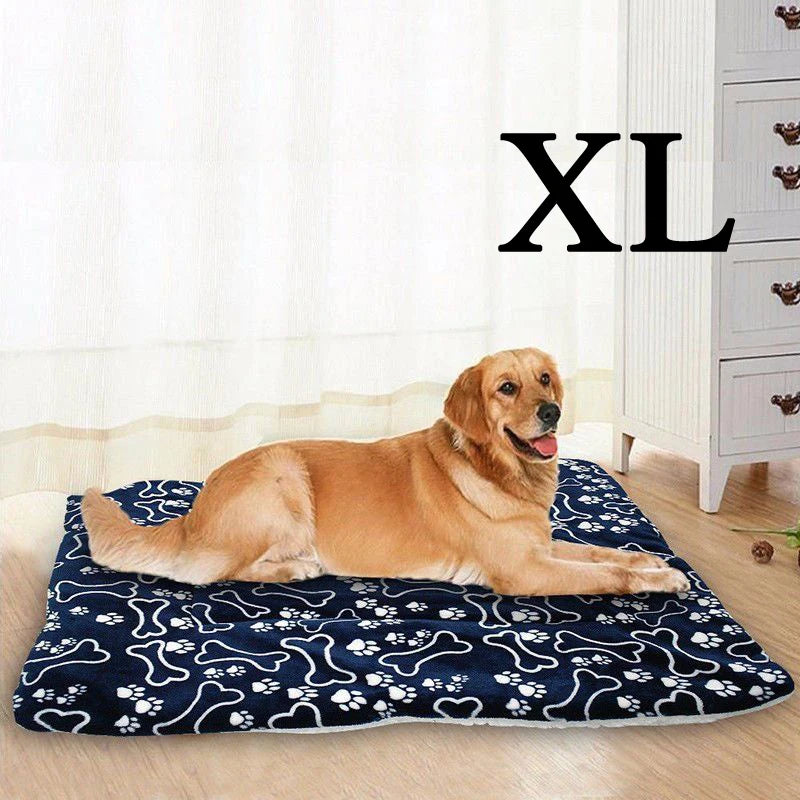 50cm 55cm 70 cm 100cm Large Pet Dog  Puppy Cushion House Pet Soft Comfortable Winter Warm Kennel Dog Mat Blanket