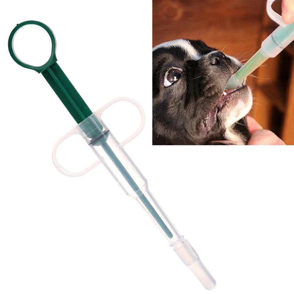 Pet Dog Cat Medicine Tablet Piller Water Feeding Syringe Giving Aid Pump Pet Feeding Device YH-460179