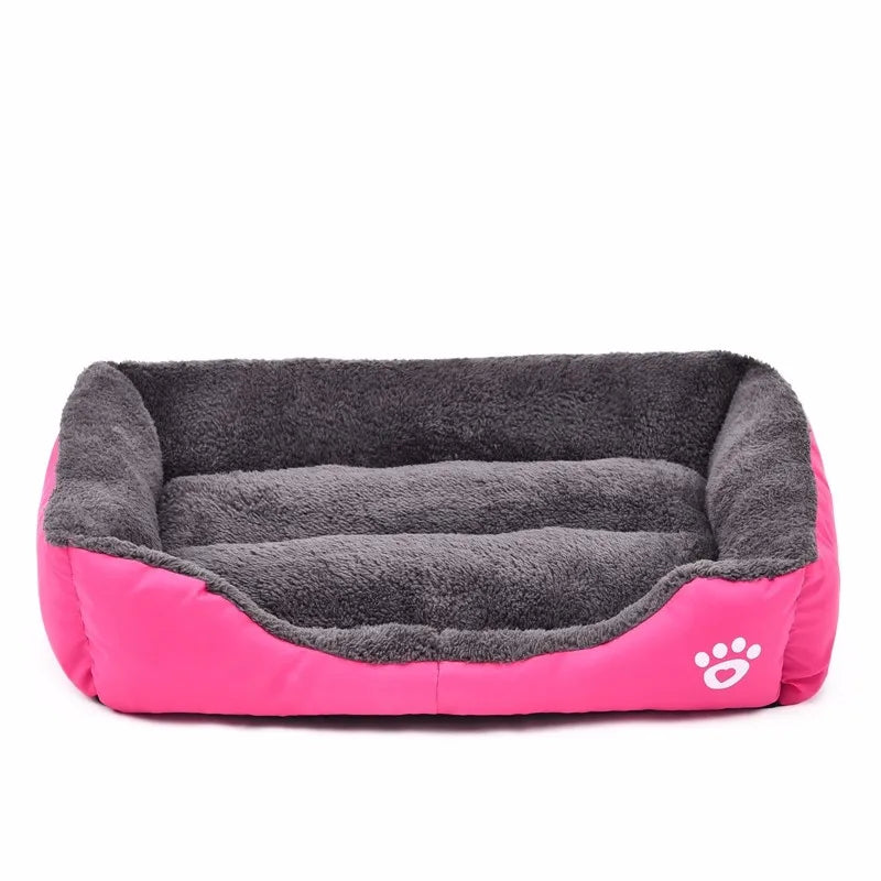 Hot 10 Colors Large Dog Bed Padded Soft Pet Nest House Warm Indoor Dogs Sleeping Kennel Cushion For Cat Puppy S/M/L/XL/XXL/XXXL