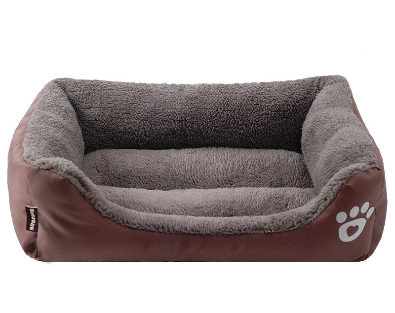 Hot 10 Colors Large Dog Bed Padded Soft Pet Nest House Warm Indoor Dogs Sleeping Kennel Cushion For Cat Puppy S/M/L/XL/XXL/XXXL