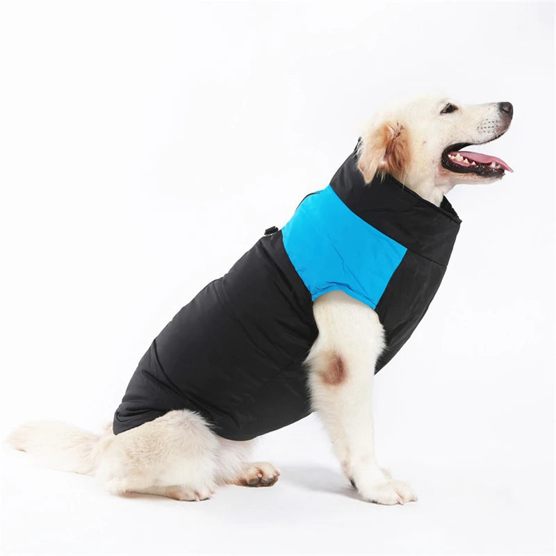 Winter Pet Dog Clothes Warm Big Dog Coat Puppy Clothing Waterproof Pet Vest Jacket For Small Medium Large Dogs Golden Retriever