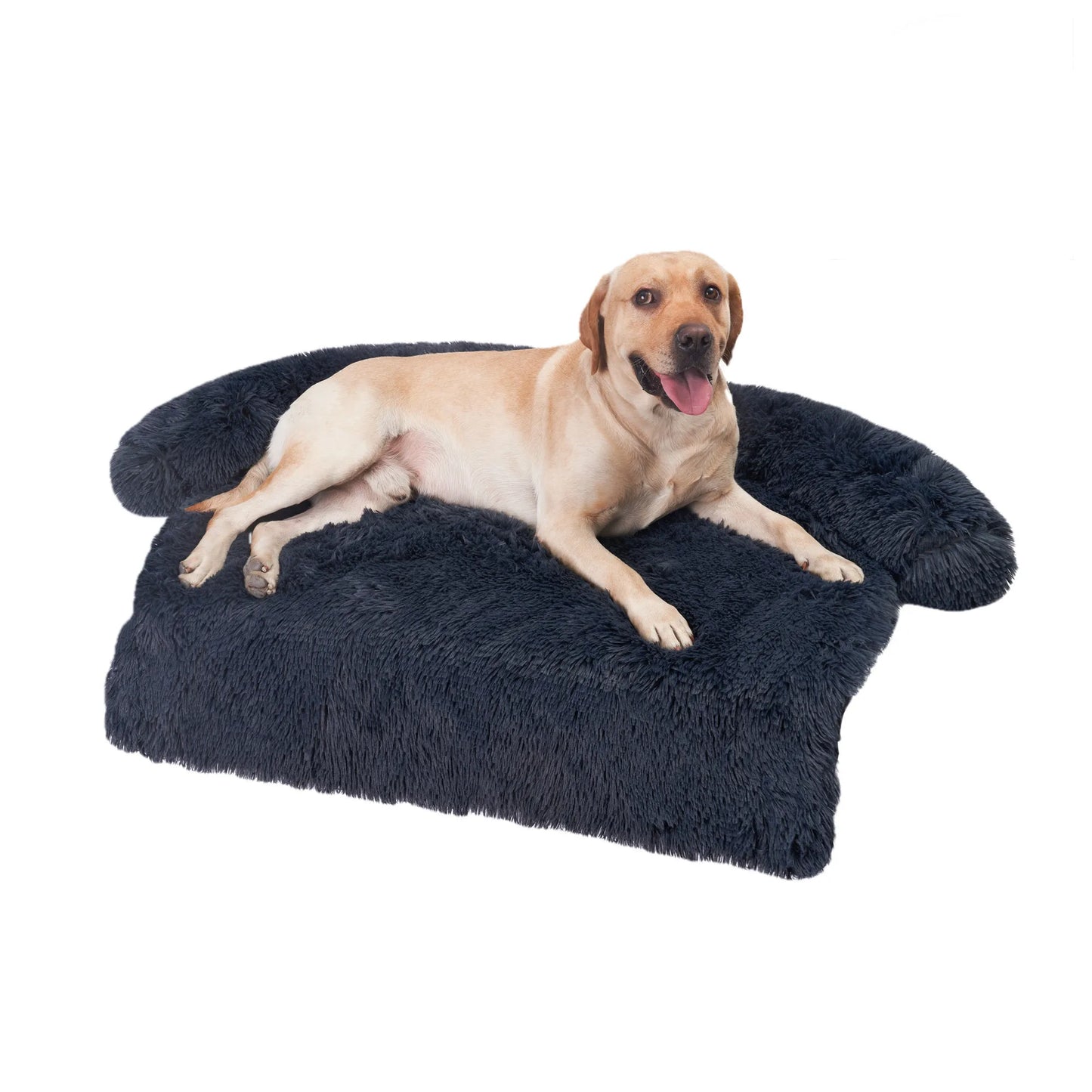 Washable Pet Sofa Dog Bed Calming Bed For Large Dogs Sofa Blanket Winter Warm Cat Bed Mat Couches Car Floor Furniture Protector