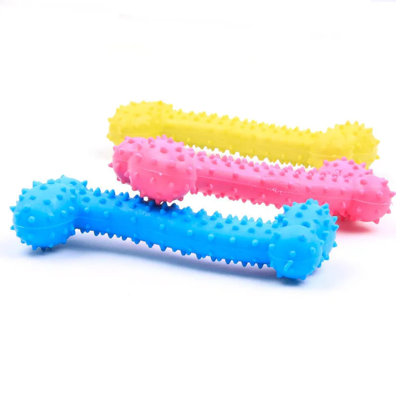 Cute Dog Toy Chew Rubber Toys for Small Dog Bite Resistant Non-toxic Pet Puppy Toys Interactive Training Pet Toys