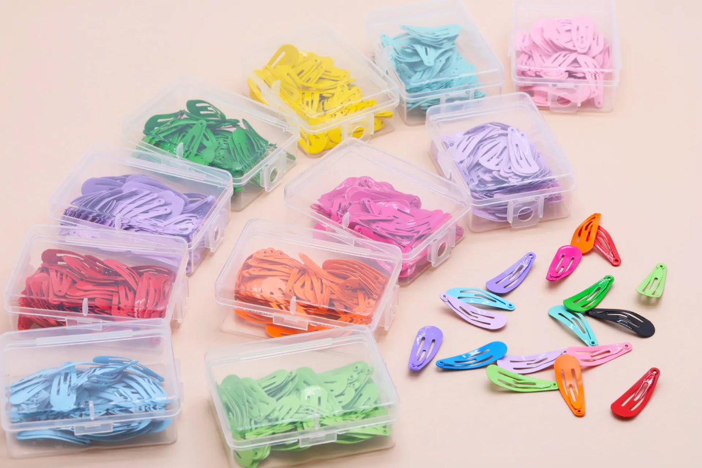 50pcs/lot Mini Pet Dog Hairpin Candy Colors about 3cm Small Puppy Cat Hair Clips Pet Hair Accessories Dog Hair Grooming