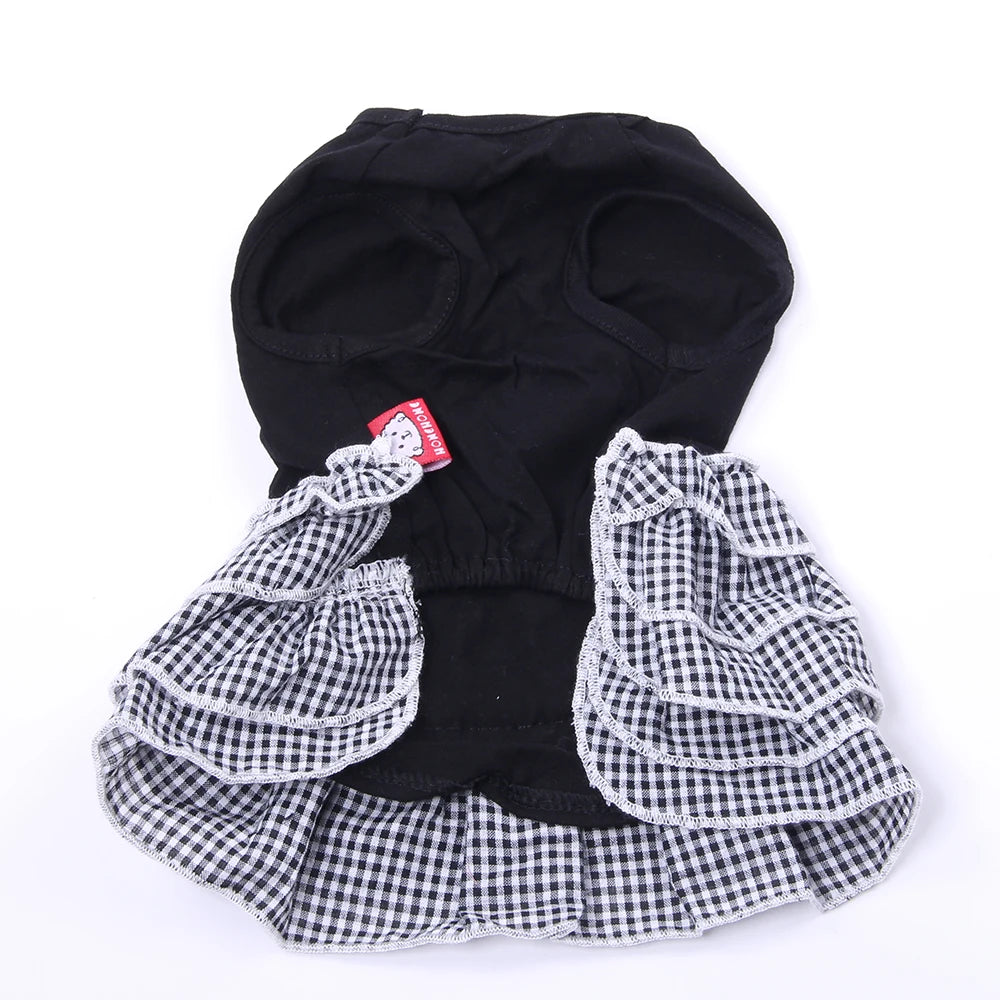 Princess Dog Cat Dress Skirt Pet Puppy Spring/Summer Breathable Clothes Apparel 3 Colours