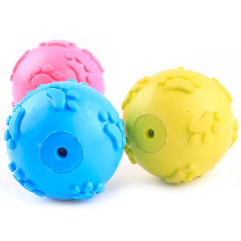 Cute Dog Toy Chew Rubber Toys for Small Dog Bite Resistant Non-toxic Pet Puppy Toys Interactive Training Pet Toys