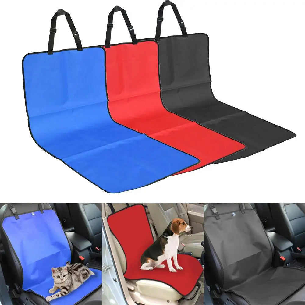 Waterproof Pet Carriers Dog Car Seat Cover Dogs Cats Puppy Seat Mat Blanket Travel Hammock Mats  Auto Seat Covers Cushion Mat