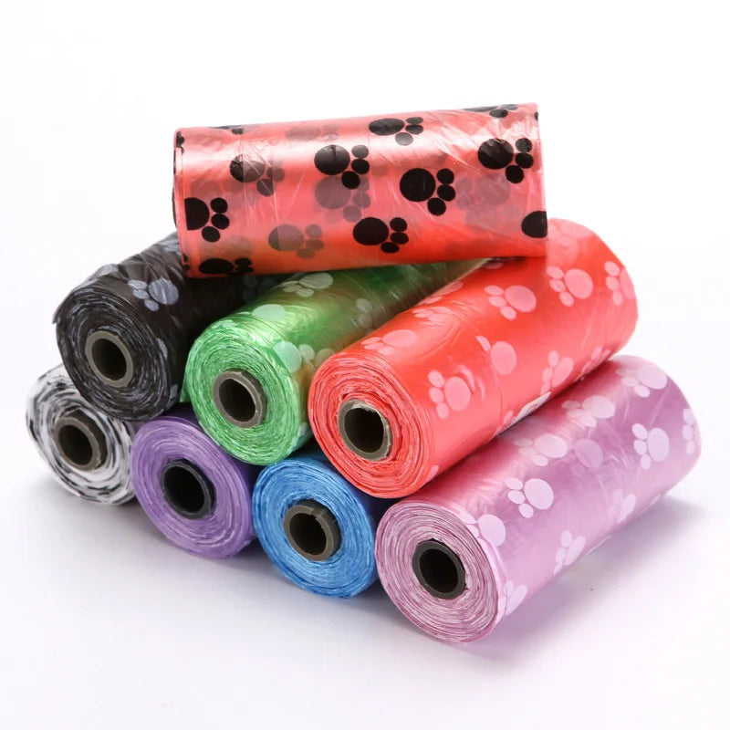 Pet Supplies Dog Poop Bags for Waste Refuse Cleanup 10-50Roll(15 Bag/ Roll)Puppy Cat Pooper Scooper Bag Rolls Outdoor Clean