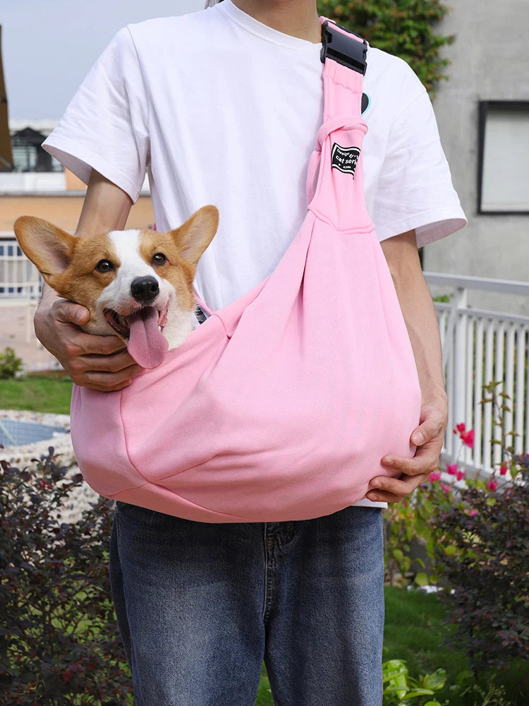 Pet Dog Carrier Bag Outdoor Travel Puppy Shoulder Bags Dogs Single Comfort Sling Handbag Tote Pouch Kitten Corgi Transport Pets