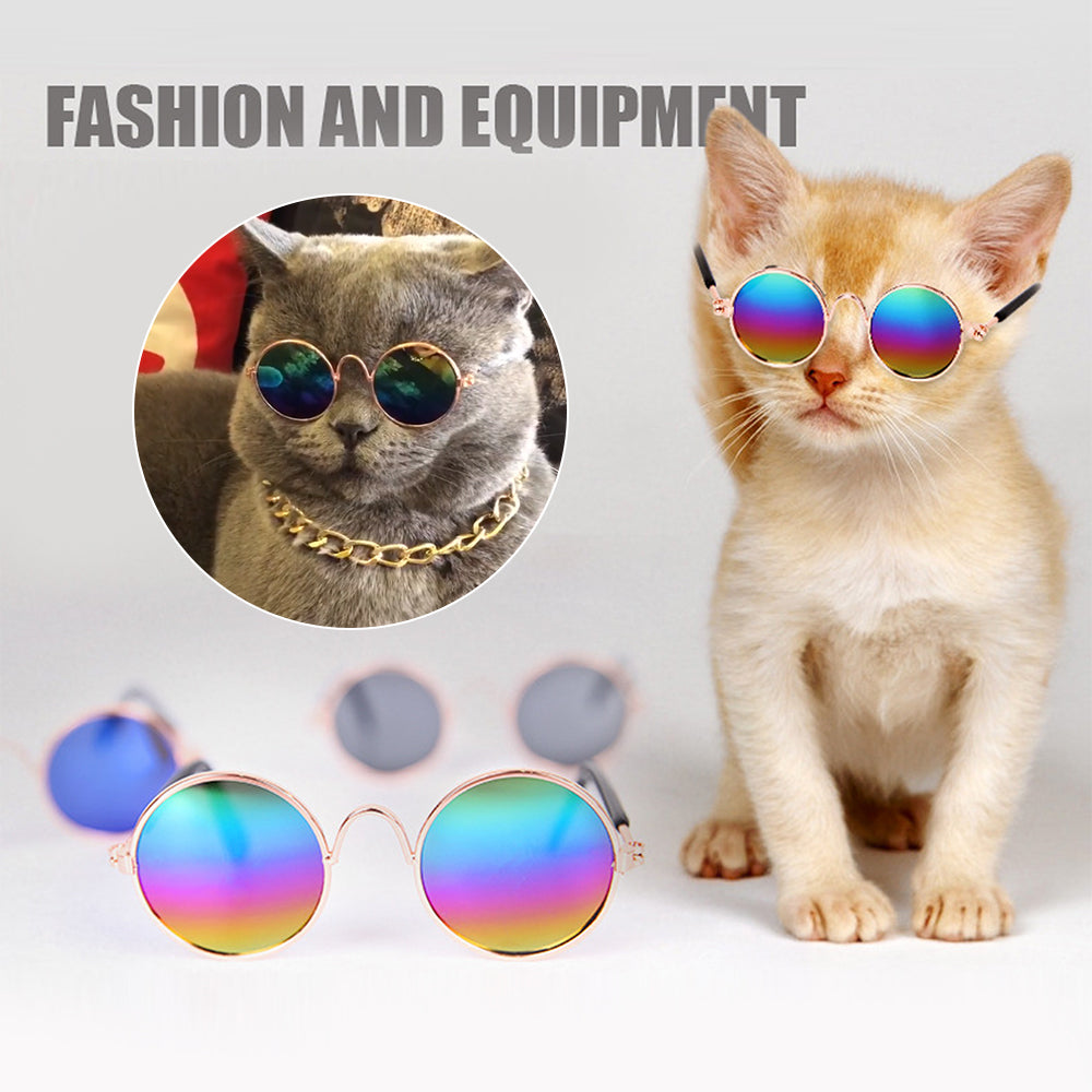 Handsome Pet Cat Glasses Eye-wear Sunglasses For Small Dog Cat Pet Photos Props Accessories Top Selling Pet Products