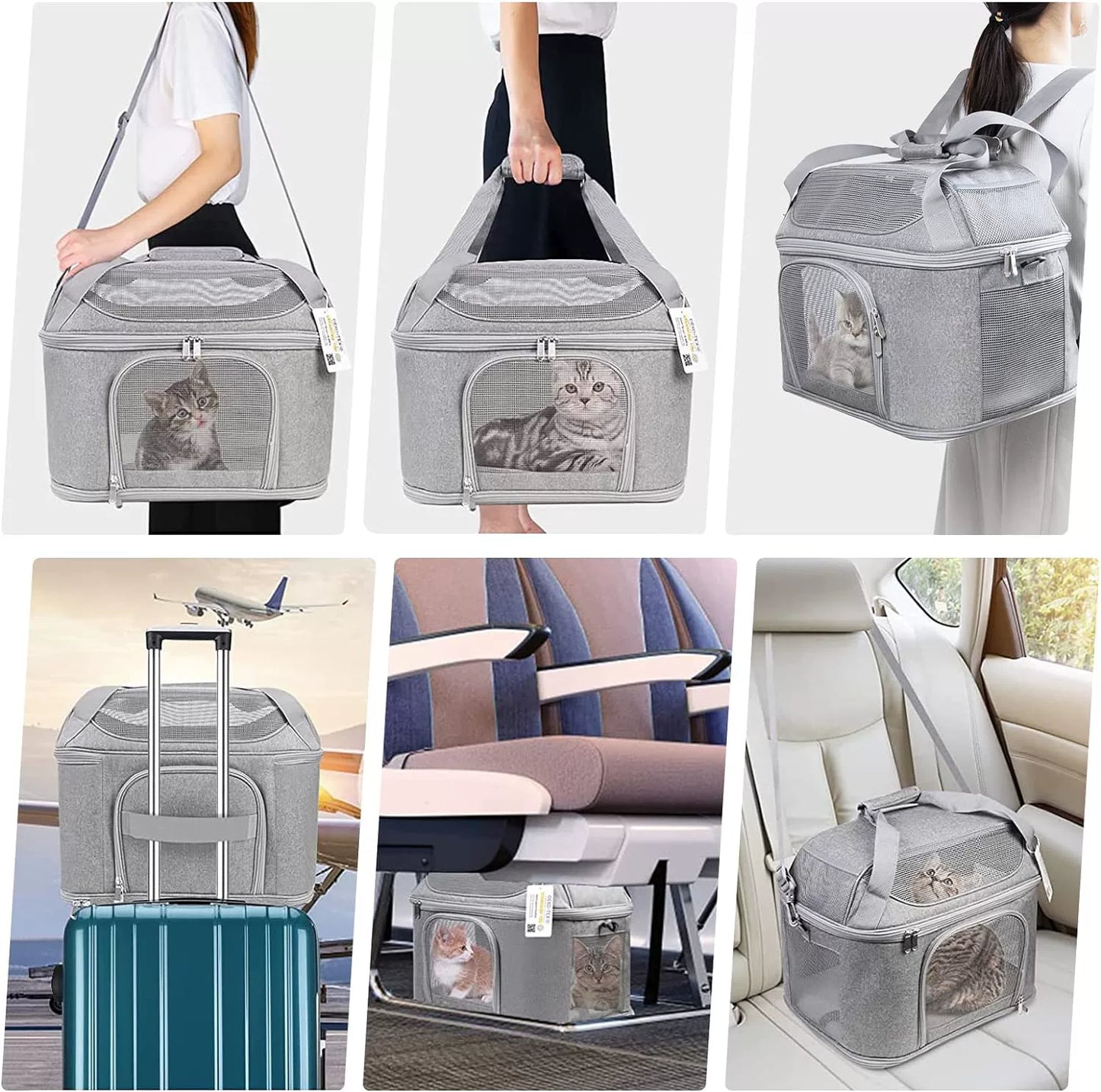 Export Export Pet Bag out Portable Shoulder Bag Handbag Foldable Cat Bag Dog Bag Astronaut Bag Flight Case