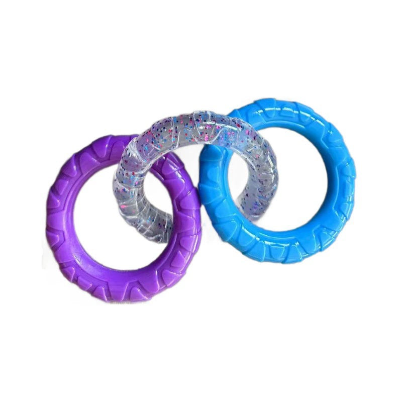 Three Ring Dog Toy