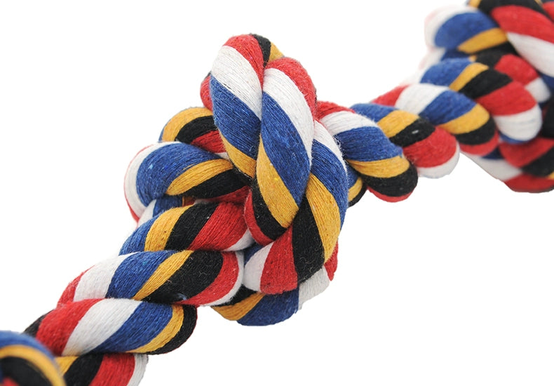 Bite-Resistant Hemp Rope Tug of War Pet Dog