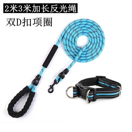 Dog Collar and Leash for Medium to Large Dogs