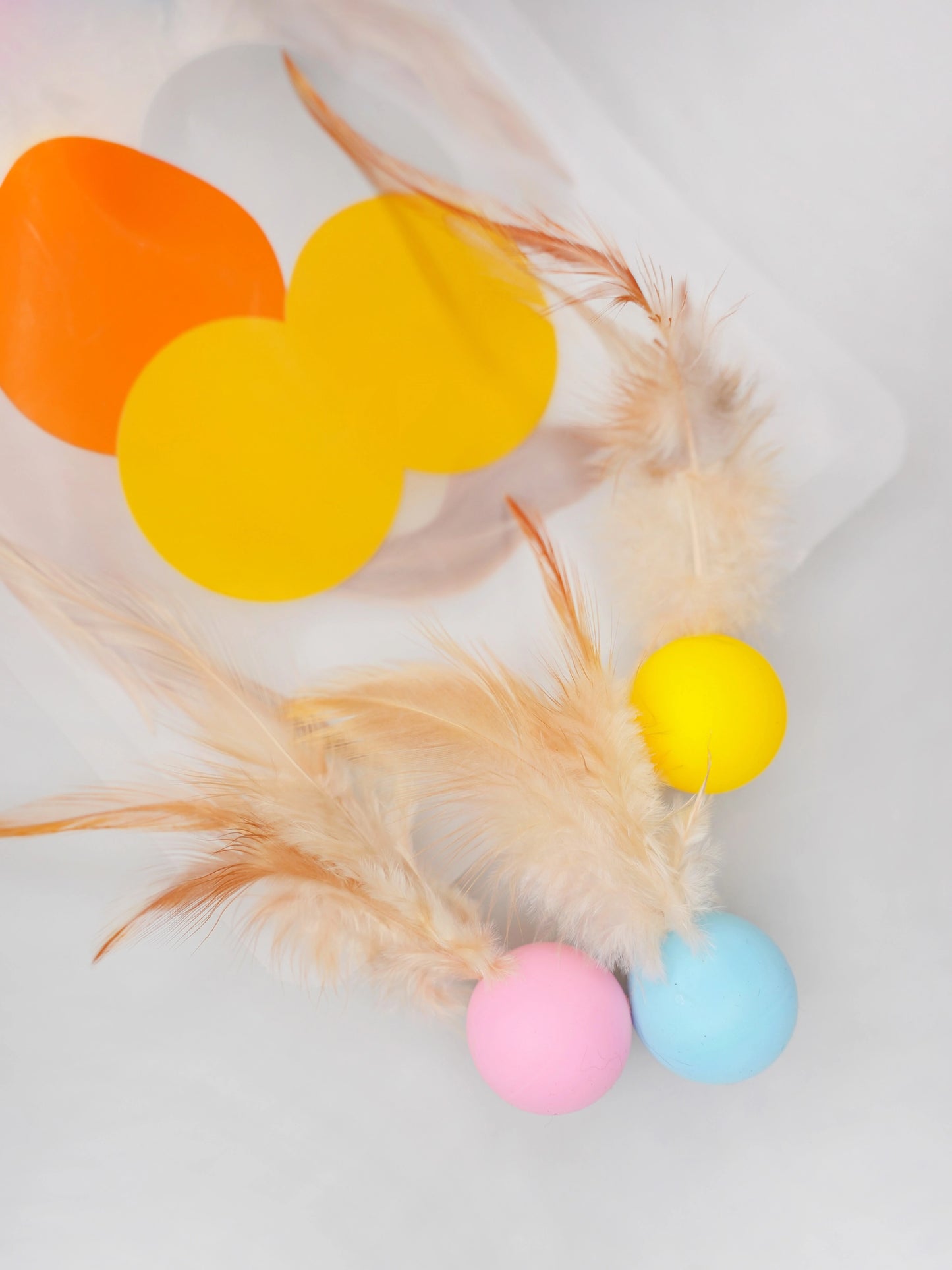 Silicone Feather Self-Hi Molar Long Lasting Interactive Elastic Ball