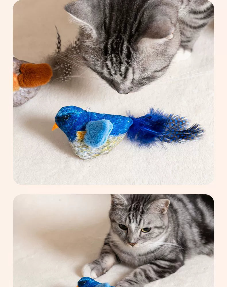 Artificial Toy Self-Hi Relieving Stuffy and Bite-Resistant Cat