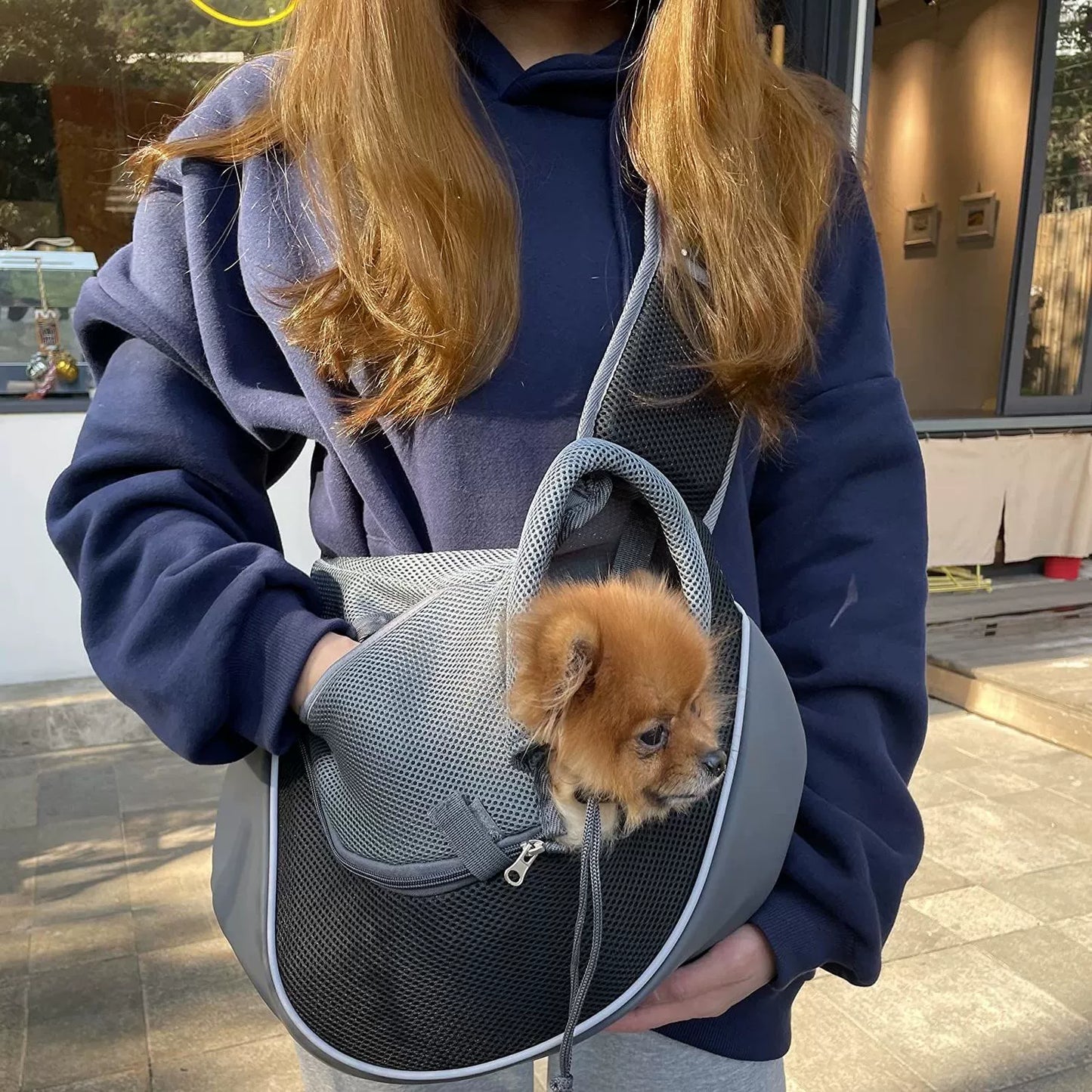 Teddy All Year Round Dog Puppy Foldable Shoulder Bag