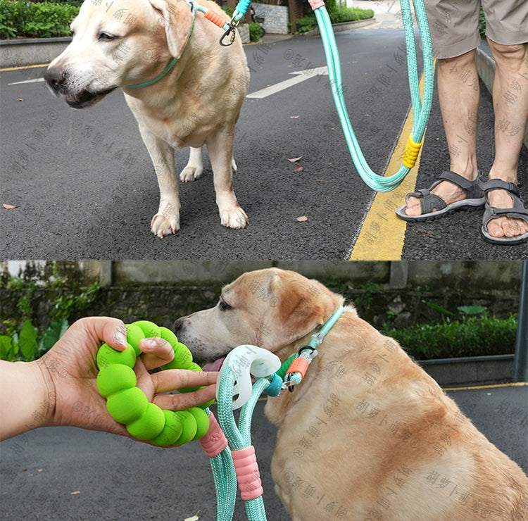 Double-Layer Large Dog Harness Pull-Resistant Explosion-Proof