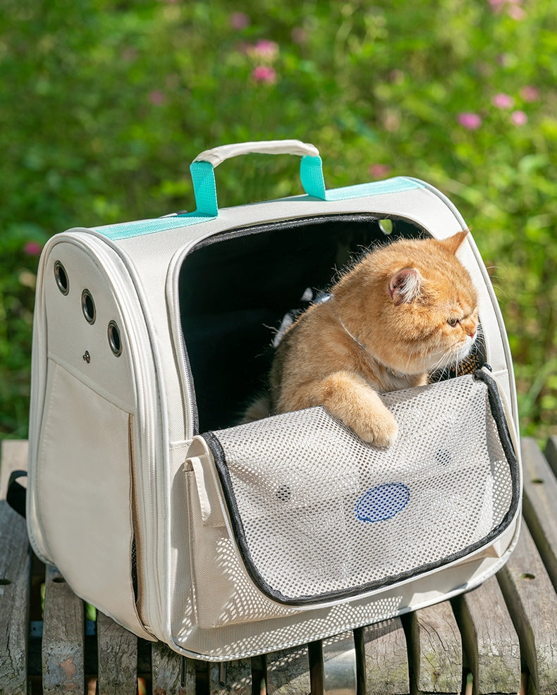 Cat Bag Portable Cat Bag Internet Celebrity Astronaut Bag Cat Diaper Bag Foldable Cat Bag Opaque Backpack