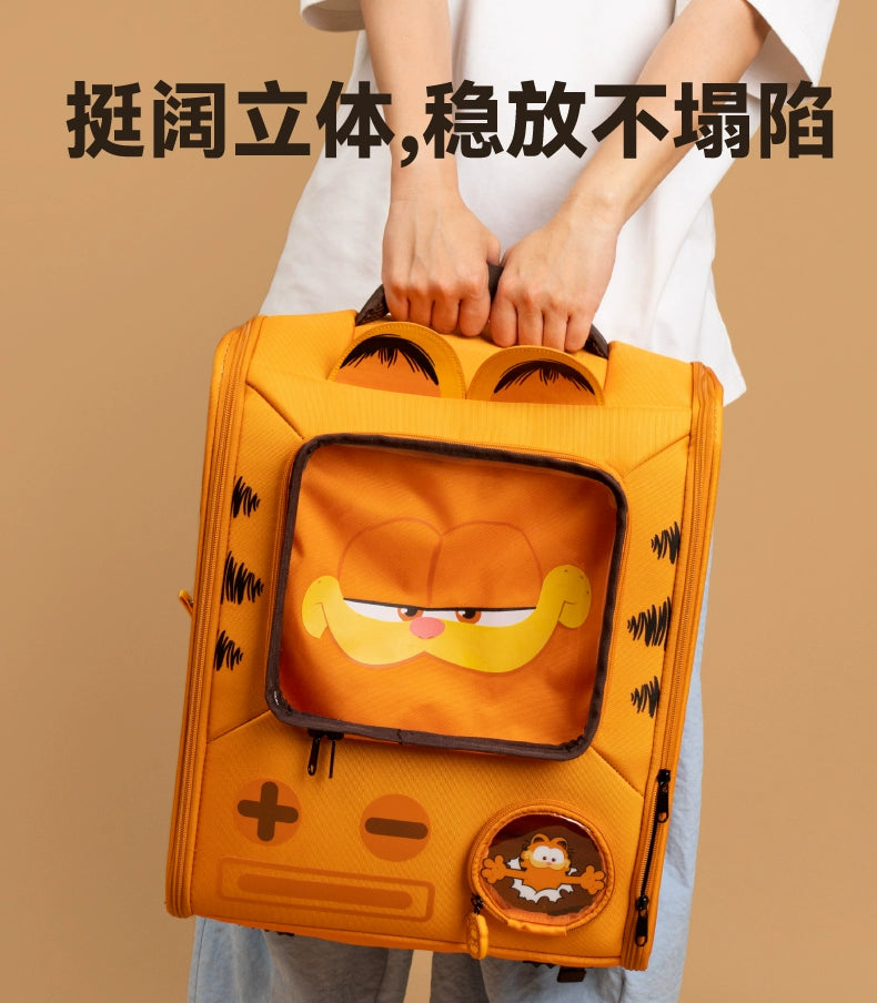 Space Capsule Pet Travel Bag Foldable Garfield