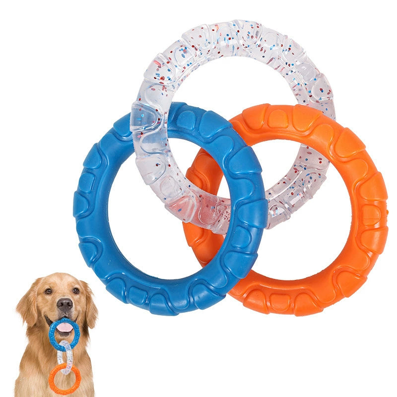 Three Ring Dog Toy