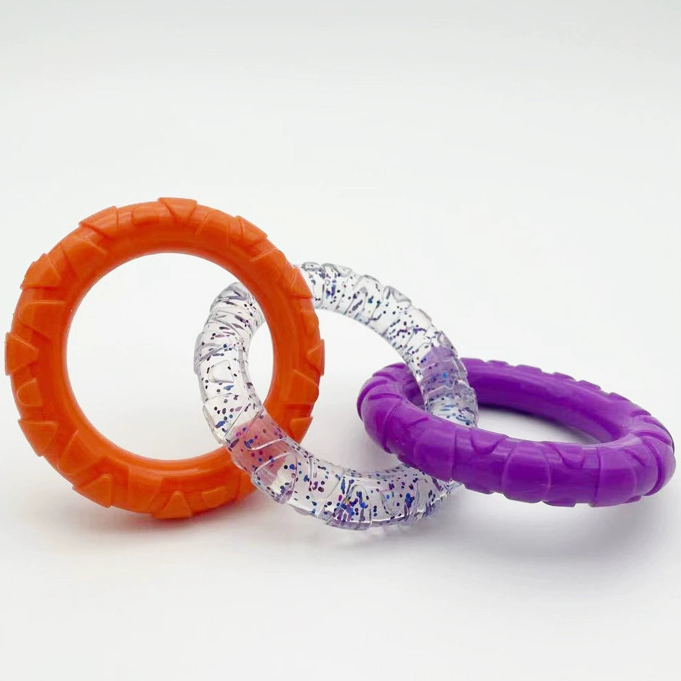 Three Ring Dog Toy