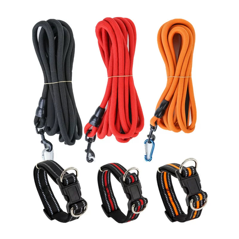 Dog Hand Holding Rope Long 3 M 5 M Collar Collar Medium Large Dog Training P Chain Dog Leash