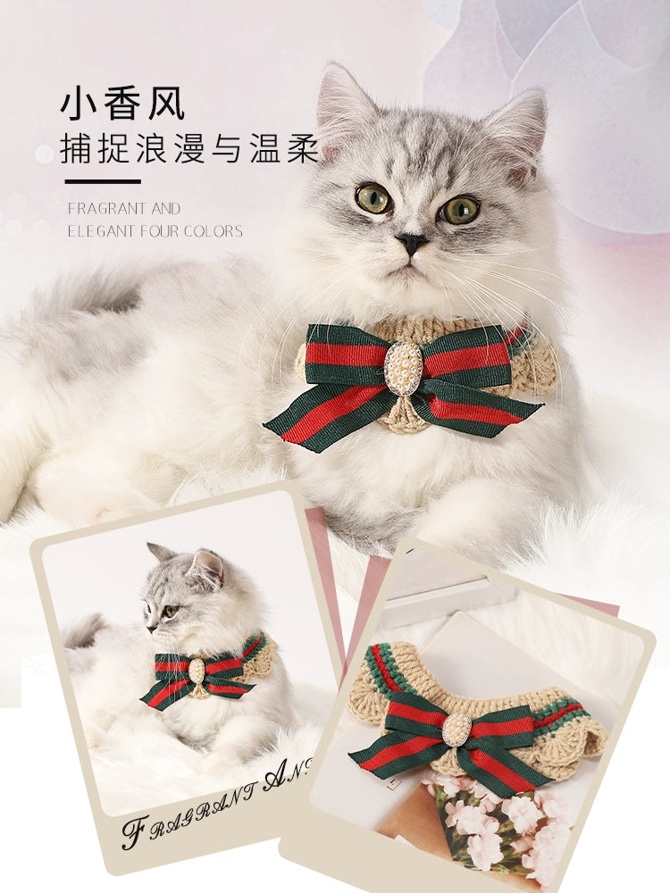 Cat Collar with bow tie