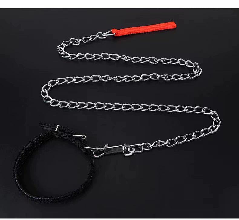 Anti-Bite Medium Large Dog Long Hand Holding Rope