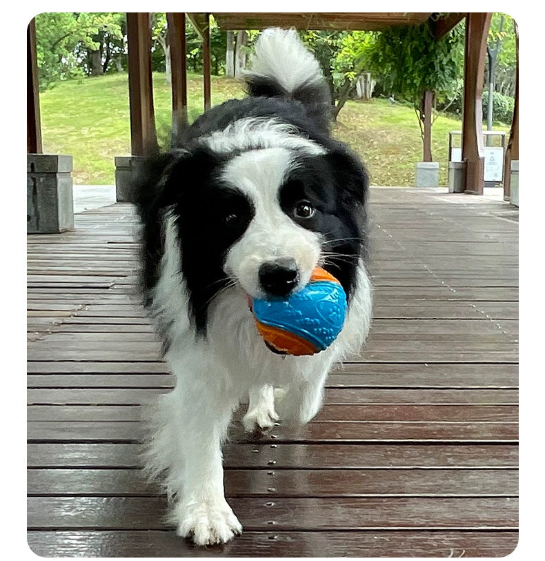 Vocalization Bite-Resistant Ball Elastic Interactive Self-Hi Relieving Stuffy Dog