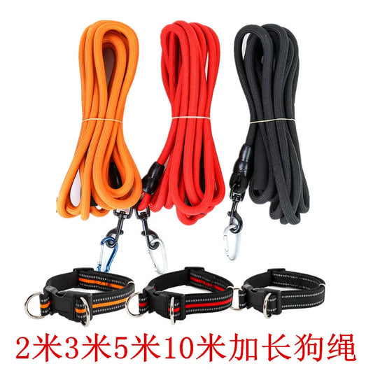 Dog Hand Holding Rope Long 3 M 5 M Collar Collar Medium Large Dog Training P Chain Dog Leash