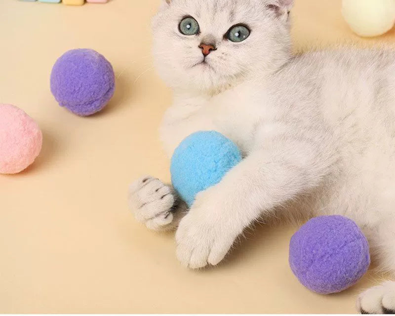 6cm Macaron Double Color Ball Large Scratch-Resistant Cat