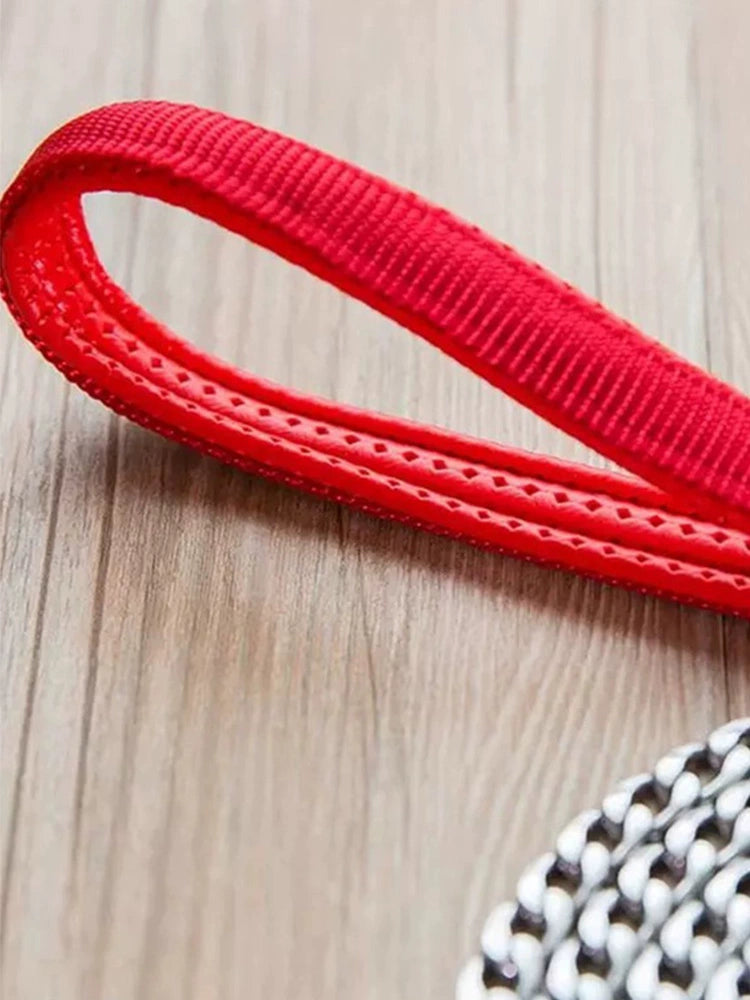 Iron Chain Anti-Bite Medium Large Dog Dog Hand Holding Rope