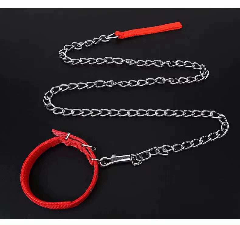 Anti-Bite Medium Large Dog Long Hand Holding Rope