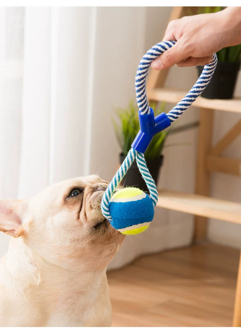 Dog Molar Relieving Stuffy Knot Toy Dog Chewing Puppy Big and Small Dogs Pet Ball