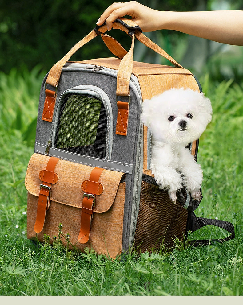 Portable Large Capacity Small Size Dogs Anti-Stress Breathable Dog Bag