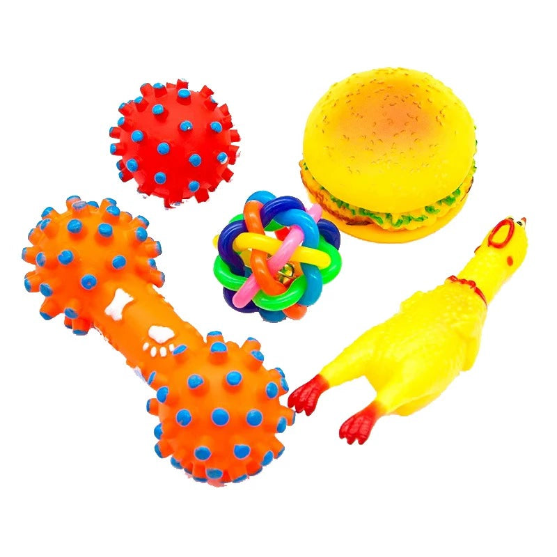 Interactive toy for small to medium dogs