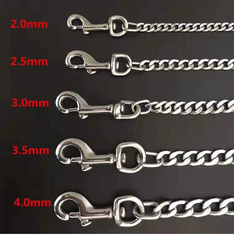 Iron Chain Anti-Bite Medium Large Dog Dog Hand Holding Rope