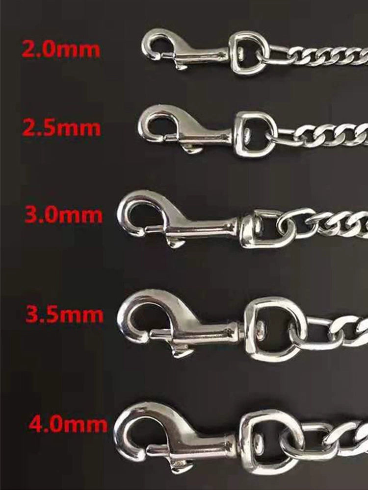 Iron Chain Anti-Bite Medium Large Dog Dog Hand Holding Rope