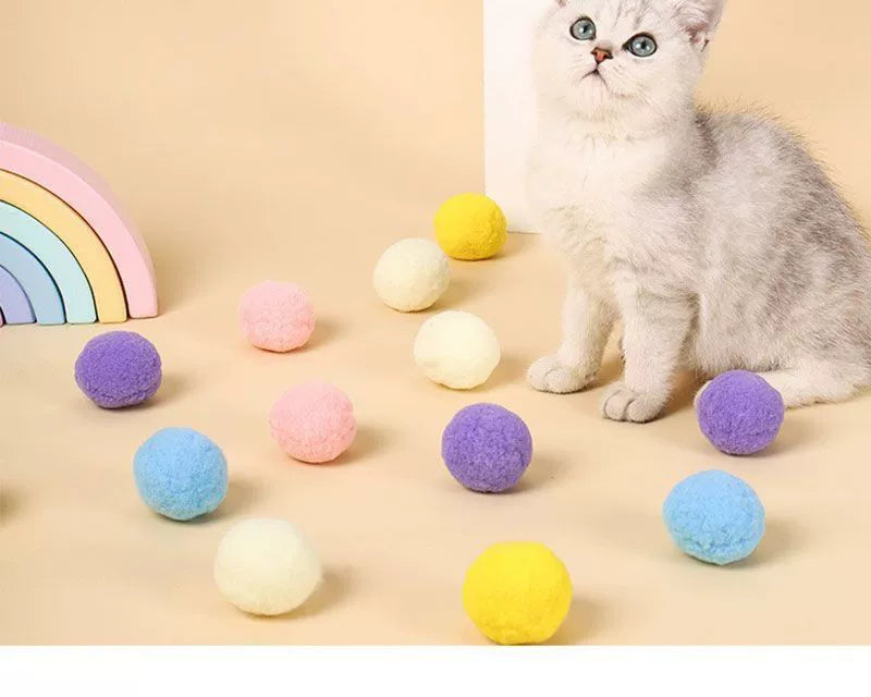 6cm Macaron Double Color Ball Large Scratch-Resistant Cat